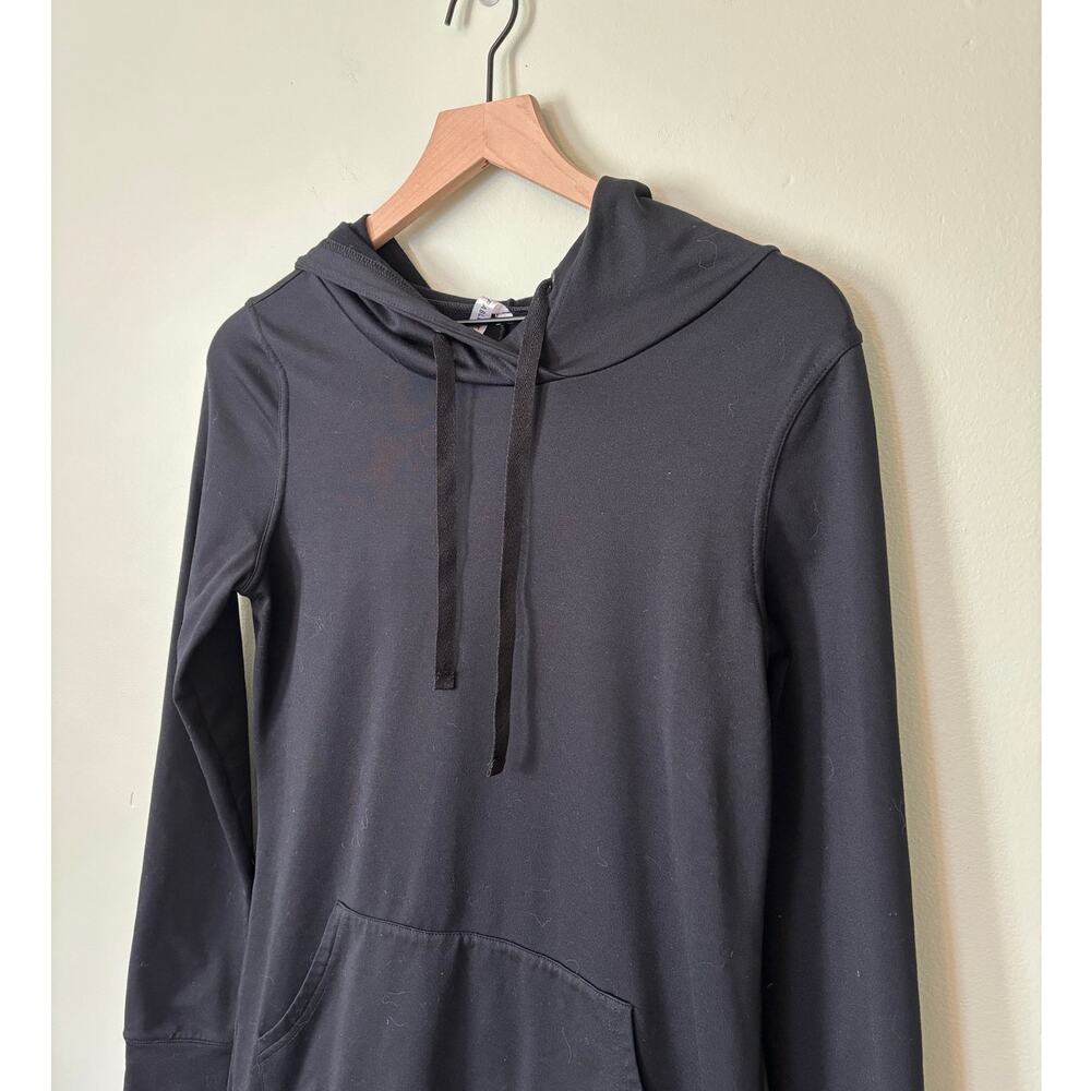 Fabletics Yukon Black Hooded Dress Size Xs View 5